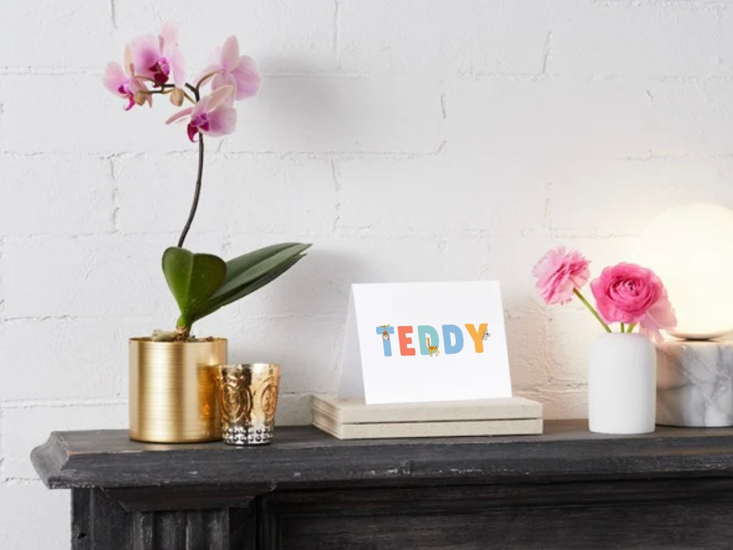 Personalized Animal Stationery - Wild Ones Collection