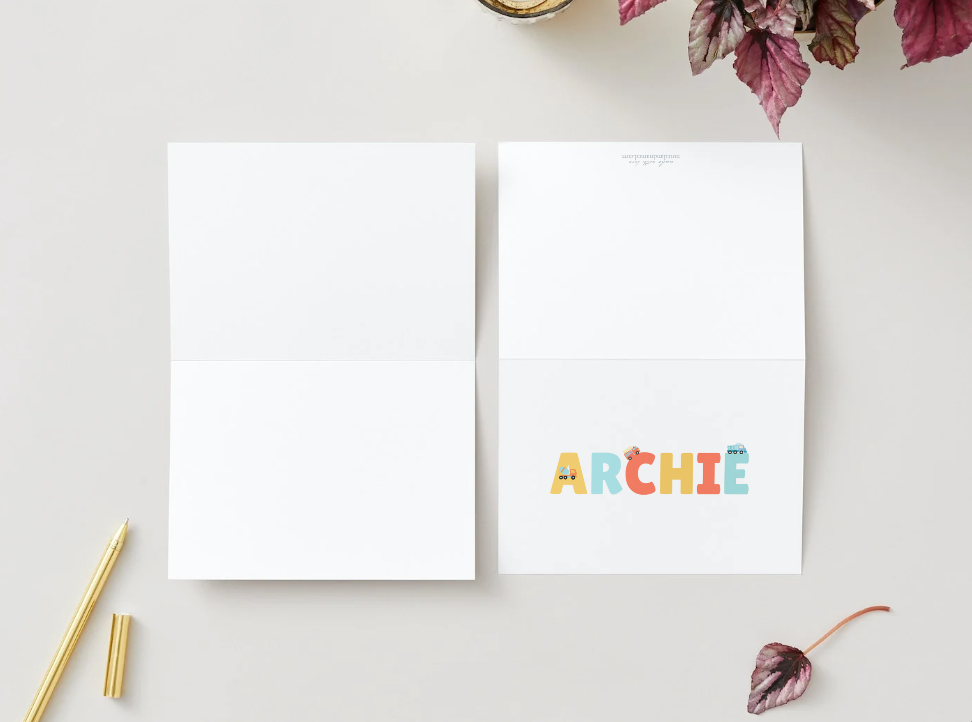 Personalized Truck Stationery - Truck Town Collection