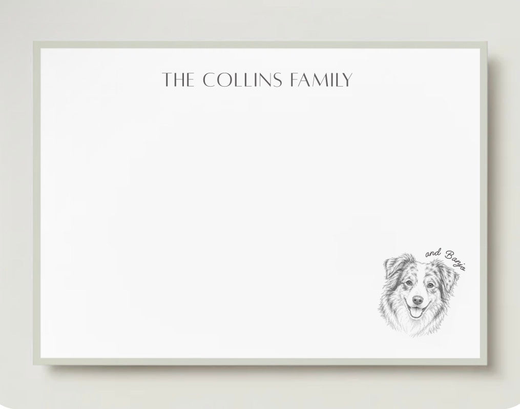 Off Leash Collection - Personalized Dog Stationery