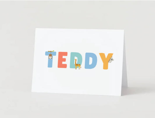Personalized Animal Stationery - Wild Ones Collection